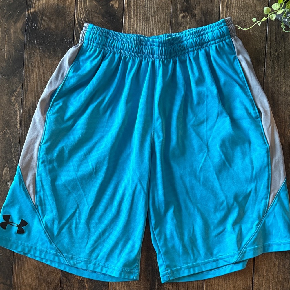 Under Armour Boy’s Shorts in Red, Black, Blue, and Maroon - Picture 10 of 14